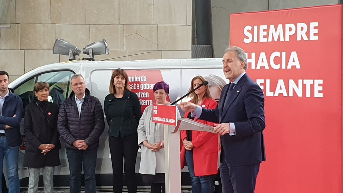 Alfonso Gil, inicio campaña Bilbao. Elecciones Mayo 2019